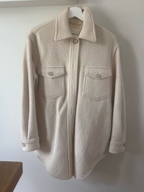 Aritzia Ganna Jacket Wool-Blend Shacket